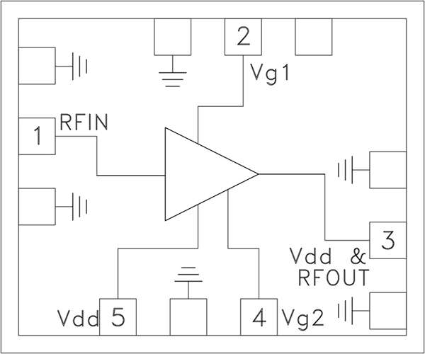 HMC-AUH312/HMC-AUH312-SX單芯片微波集成電路寬帶放大器裸片  ADI現(xiàn)貨